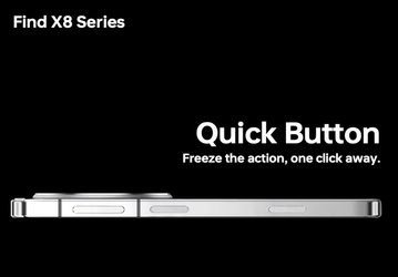 У iPhone 16 и Oppo Find X8 будет кое-что общее — новая кнопка на корпусе для камеры