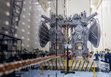 Завершён критический этап подготовки миссии Europa Clipper: космический аппарат готов к установке солнечных панелей