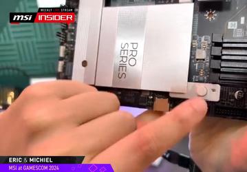 Чтобы видеокарту было намного проще вытаскивать. Asus и MSI показали системные платы с более удобными механизмами извлечения адаптеров
