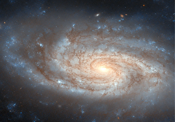 «Хаббл» запечатлел спиральную галактику NGC 3430 в деталях