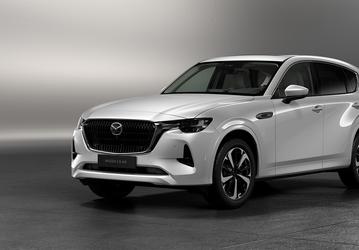 Одна из самых дорогих Mazda в России. К московским дилерам едет кроссовер Mazda CX-60 2024