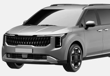 Совершенно новый Kia Carnival запатентовали в России