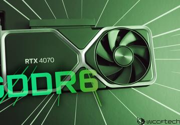 Видеокарты GeForce RTX 4070 с более медленной памятью GDDR6 будут дороже обычных? Пока что европейские магазины выставили более высокие цены