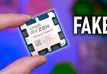 Будьте осторожны при покупке Ryzen 7 7800X3D. На рынке появились поддельные процессоры, где с нуля создано буквально всё