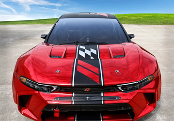 4 мотора, 1070 л.с. и разгон до 96 км/ч за 1,4 с. Представлен новый Dodge Hornet
