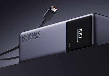 10 000 мА•ч и 165 Вт — за 28 долларов. Представлен новый внешний аккумулятор Xiaomi