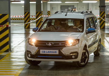 Новая версия Lada Largus получит более 50% деталей российского производства
