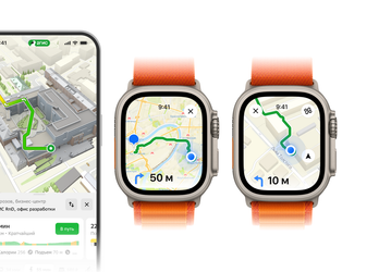 2ГИС масштабно обновился для Apple Watch: ведение по маршруту с помощью умных часов и не только