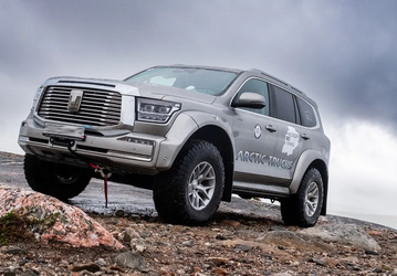 В России представили Tank 500 Arctic Trucks AT35. Желающие могут заказать модификацию для своего Tank 500