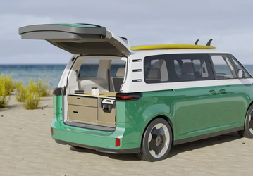Volkswagen ID. Buzz ещё не вышел, а для него уже представили модификации для любителей отдыха на природе