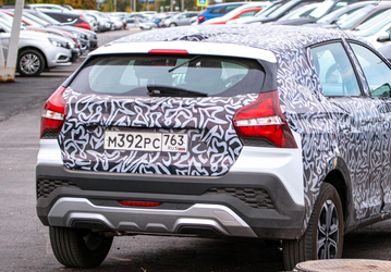 Кросс-универсал Lada Iskra впервые показали без части камуфляжа