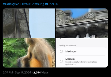 Обновление One UI 6.1.1 ухудшило камеру на Samsung Galaxy S23 Ultra: теперь снимки получаются размытыми в определенных сценариях