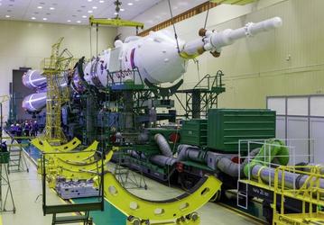 На Байконуре собрали ракету для отправки пилотируемого корабля «Союз МС-26»