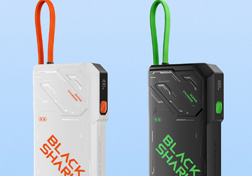 Экран LED, 20 000 мАч и 55 Вт — за 25 долларов. Мобильный аккумулятор Black Shark позволяет заряжать три устройства одновременно
