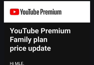 Google, а не дороговато ли? Стоимость подписки YouTube Premium Family в ряде регионов подскочила сразу в полтора раза
