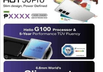 Настолько тонких смартфонов рынок не видел уже несколько лет. Infinix Hot 50 Pro Plus будет намного тоньше привычных сейчас аппаратов