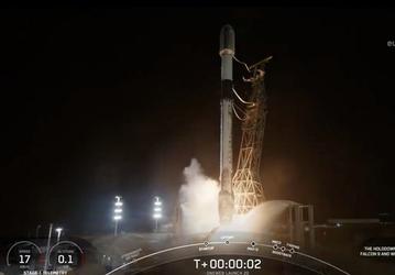 SpaceX запустила новую партию спутников Eutelsat OneWeb на орбиту