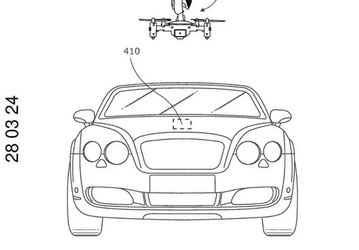Bentley запатентовала футуристический дрон