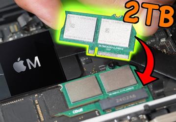 Apple сделала невозможной замену SSD в своих MacBook, а этот блогер вернул всё назад. iBoff RCC распаял слот для накопителя