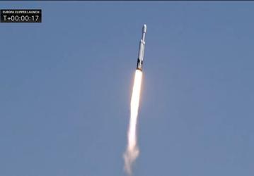 SpaceX Falcon Heavy успешно запустила флагманскую миссию Europa Clipper