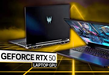 Новые ноутбуки с видеокартами GeForce RTX 50 Laptop часто будут оснащаться старыми процессорами AMD и Intel