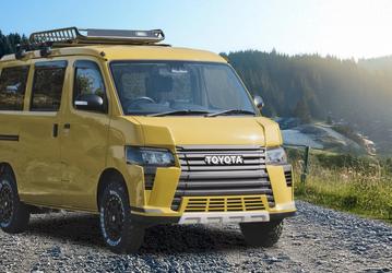 «Папамама» превратил Toyota Town Ace в полноприводный внедорожник с «лицом» Lexus GX