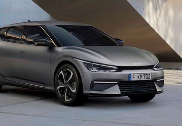 В Россию привезли полноприводный Kia EV6