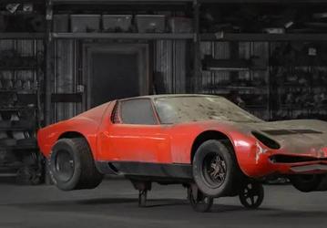Lamborghini Miura без мотора и коробки хотят продать чуть ли не за полмиллиона долларов
