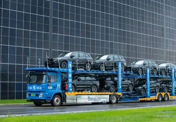BMW Brilliance начала использовать грузовики на водородном топливе для перевозки машин