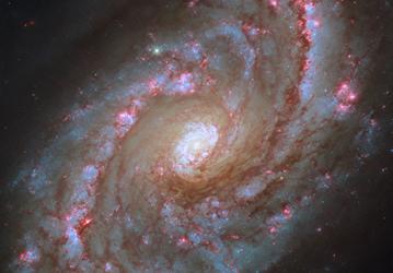 Космический телескоп «Хаббл» запечатлел галактику NGC 5248 с активными областями звездообразования