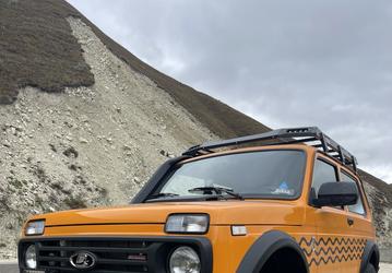 Это новейшая Lada Niva Sport. Модернизированный внедорожник испытывают на Кавказе