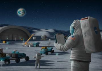 NASA призывает американскую промышленность к сотрудничеству в разработке лунной логистики