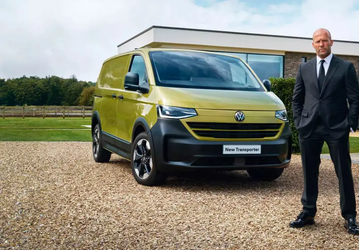 Volkswagen Transporter нового поколения оценили как недорогой кроссовер. Джейсон Стейтем стал лицом модели
