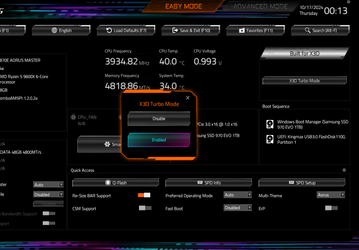Gigabyte говорит, что одна лишь её новая технология X3D Turbo позволит ускорить процессоры Ryzen 9000 на 20-35%