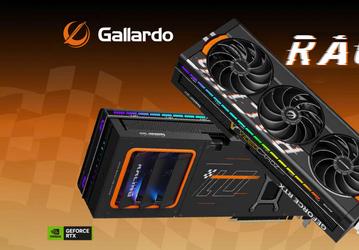 Это GeForce RTX 50, у которой есть спойлеры для направления потоков воздуха, прямо как у спортивных авто. Manli показала карты Gallardo Racing