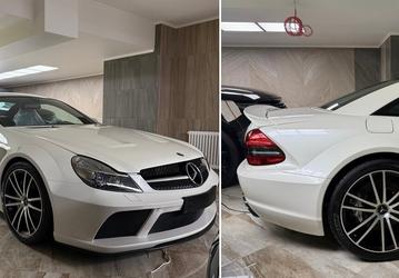 Редчайший Mercedes-Benz SL 65 AMG Black Series выставили на продажу в России