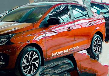 Это Lada Iskra с новыми дисками в цвете, который должны получить и другие модели АвтоВАЗа