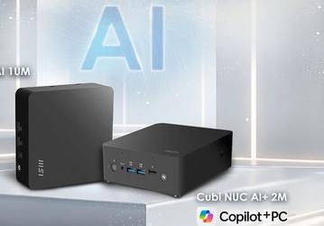 Новые модели MSI серии Cubi NUC получили процессоры Intel Core Ultra и специальную кнопку для быстрого доступа к ИИ-инструментам