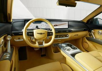 Корейский аналог BMW X6 мощностью 480 л.с. с 27-дюймовым экраном от Hyundai. Представлен Genesis GV60 2025