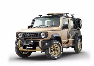 Представлен максимально внедорожный Suzuki Jimny Conqueror