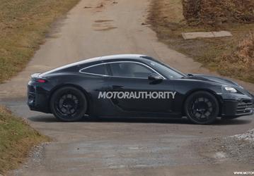 Новый Porsche Cayman 2027 показали вживую