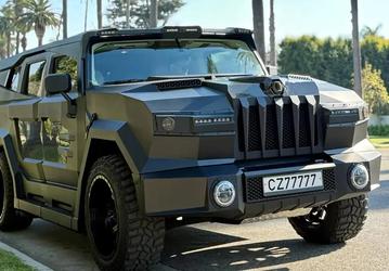 «Добавьте пару нулей к любому числу». 1500-сильный броневик Dartz  на базе Hummer H2 или Mercedes-Benz GLS-Class будет очень дорогим