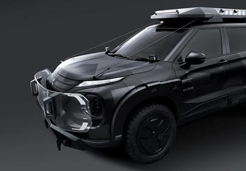Представлены уникальные Mitsubishi Outlander, Triton, Delica D:5 Black Edition и Delica Mini  