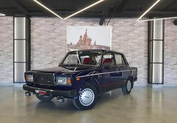В России за 560 тыс. рублей продают коллекционную «семерку» ВАЗ-2107