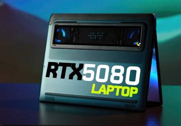 Мобильная GeForce RTX 5080 Laptop на 6% быстрее RTX 4090 Laptop. Опубликованы первые результаты тестов