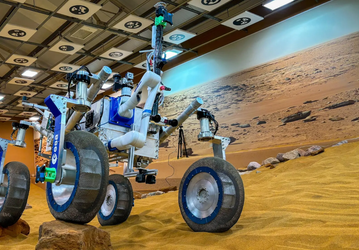 NASA создаёт гибкие шины из «умного» сплава для марсоходов будущего