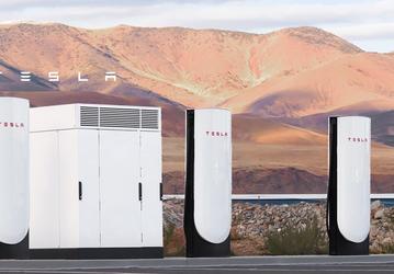 Tesla запускает новое поколение зарядных станций в Китае