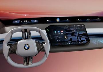 Представлена новейшая система BMW Panoramic iDrive. Новые BMW получат экран на всю ширину машины и новый руль
