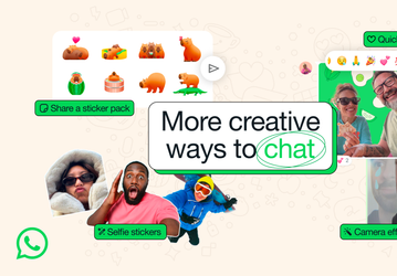 Новогоднее обновление WhatsApp: эффекты камеры, селфи-стикеры и ускоренные «реакции»