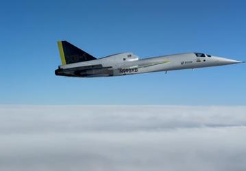 Демонстратор XB-1 превзошел Concorde и Ту-144: это первый в мире самолёт с углепластиковым планером, преодолевший сверхзвуковой барьер